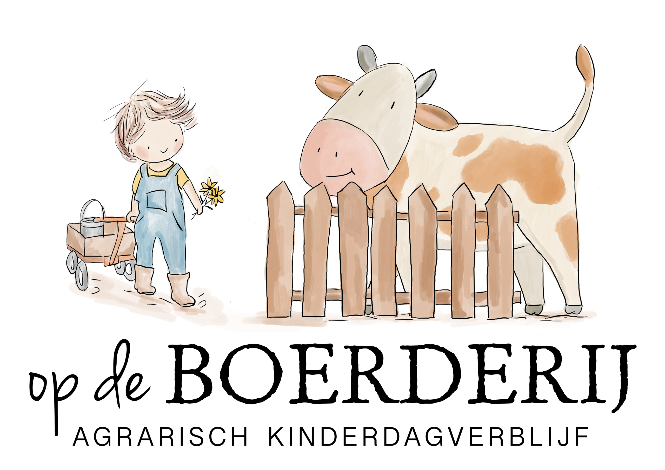 Op de boerderij